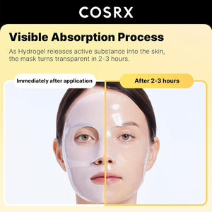 COSRX Advanced Snail Mucin Glass Glow Hydrogel Mask 3St. - Gesichtsmaske