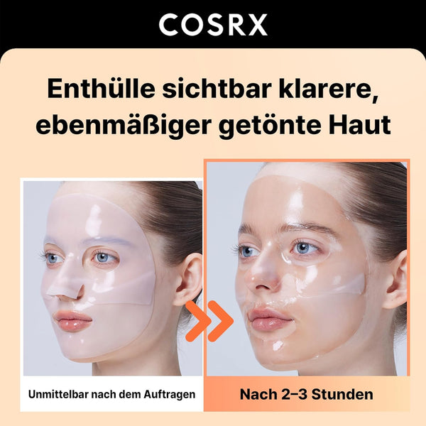COSRX the Alpha-Arbutin Discoloration Care Hydrogel Mask 3er Pack