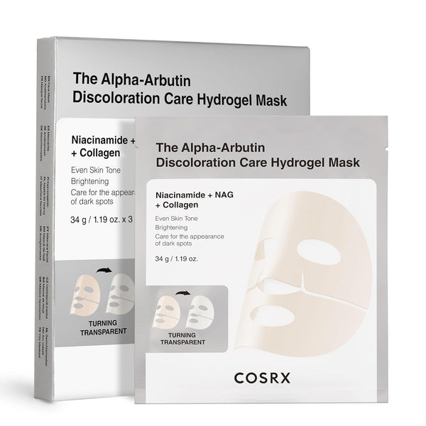 COSRX the Alpha-Arbutin Discoloration Care Hydrogel Mask 3er Pack