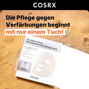 COSRX the Alpha-Arbutin Discoloration Care Hydrogel Mask 3er Pack