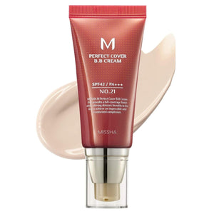 Missha M Perfect Cover BB Cream No.21 Light Beige
