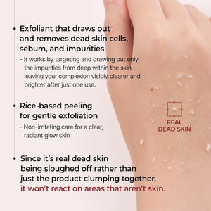Dr.Melaxin Peel Shot Exfoliant White Rice Ampoule 80ml