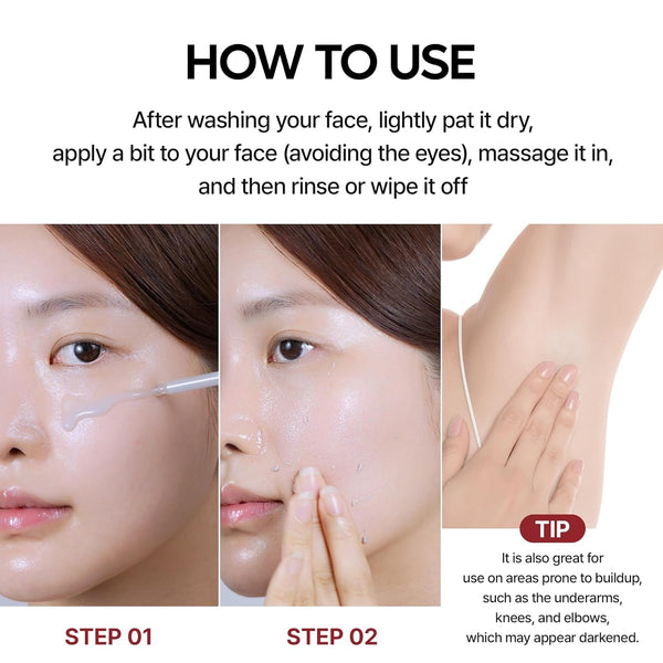 Dr.Melaxin Peel Shot Exfoliant Black Rice Ampoule 80ml