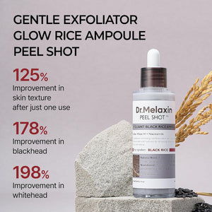 Dr.Melaxin Peel Shot Exfoliant Black Rice Ampoule 80ml