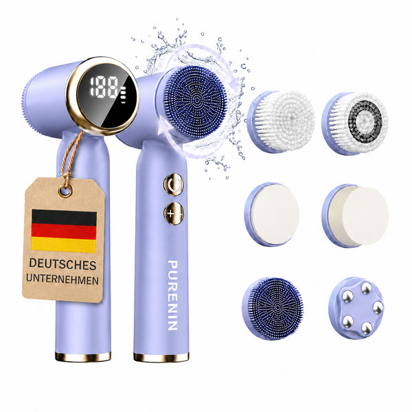Elektrische Gesichtsbürste - 6in1 Set