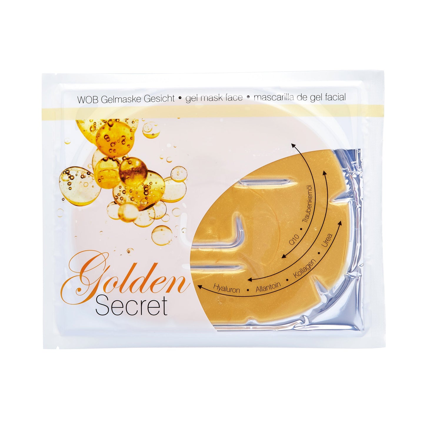 Gelmaske Face "Golden Secret" - BeautySeele