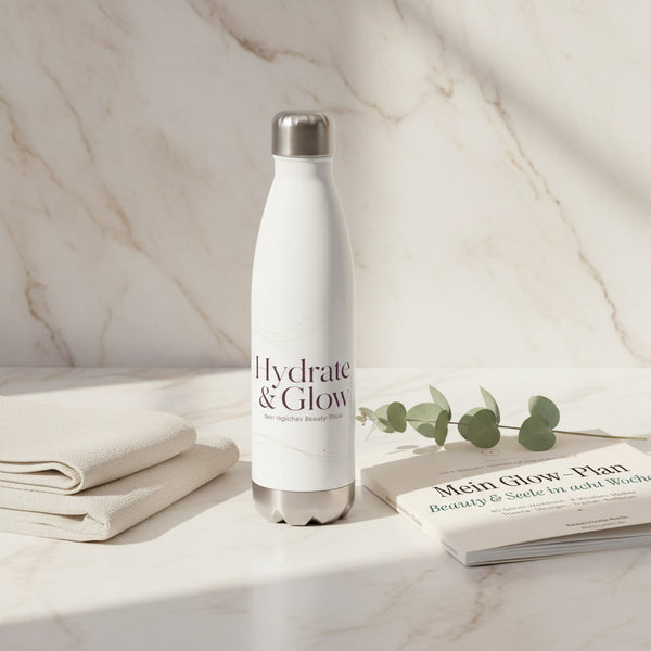 Glow Morning Set – Trinkflasche & Mein Glow-Plan