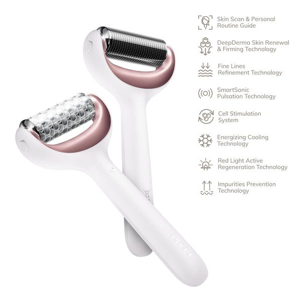 Geske MicroNeedle Face & Body Roller 8in1 SmartAppGuided