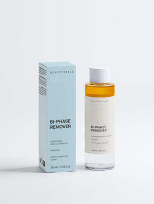BEAUTYSEELE CALM SENSITIVE Bi-Phase Remover – parfümfreier Make-up-Entferner für Augen & Lippen, 100 ml