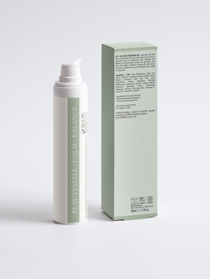 BeautySeele CALM BALANCE Gel Cream – ölfreie Feuchtigkeitspflege, 50 ml