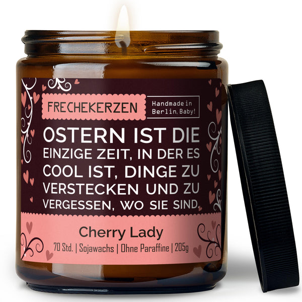 Lustige Duftkerze | ostern ist die einzige zeit, in der es cool ist, dinge zu verstecken und zu vergessen, wo sie sind.