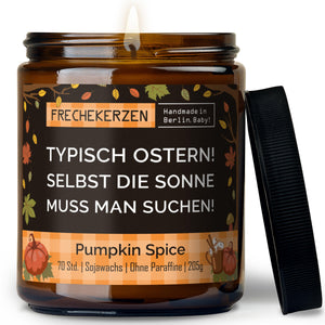 Lustige Kerze | typisch ostern! selbst die sonne muss man suchen!