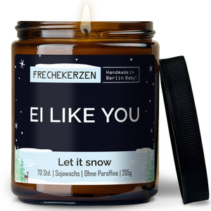 Duftkerze mit Spruch | ei like you