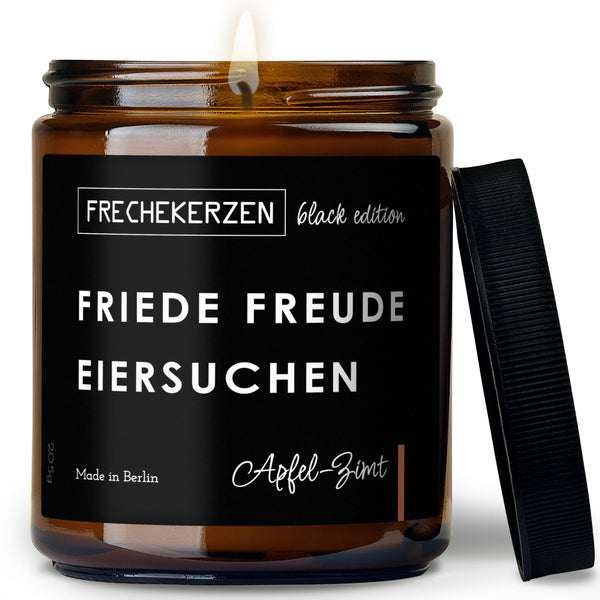 Lustige Kerze | friede freude eiersuchen