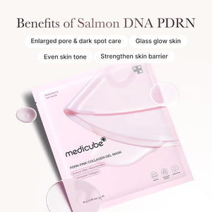 Medicube PDRN Pink Collagen Gel Mask 4er Pack