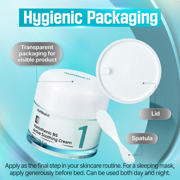 Numbuzin No.1 Pantothenic B5 Active Soothing Cream 80 ml
