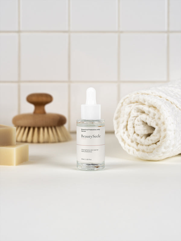 BEAUTYSEELE CALM Prebiotic Gel Serum mit Hyaluronsäure – leichte Feuchtigkeitspflege, 30 ml