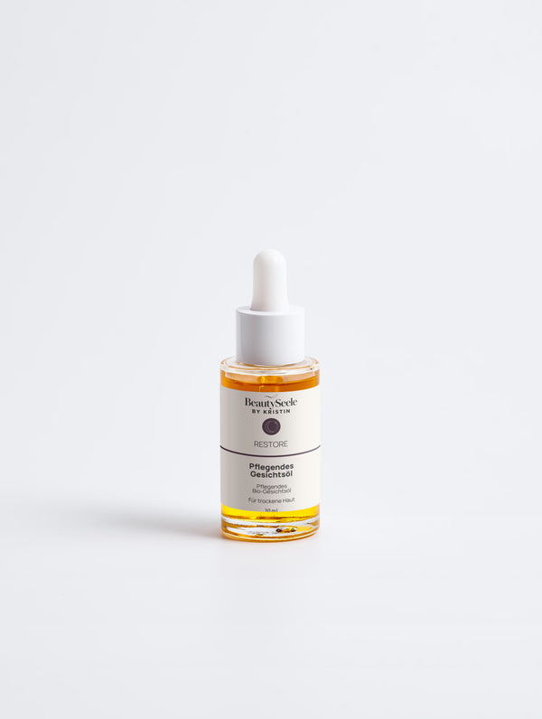RESTORE Pflegendes Gesichtsöl – Pflegendes Bio-Gesichtsöl für trockene Haut · 30ml (Ansicht 2)