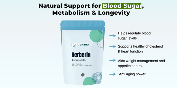 Berberin 99% – 500mg Capsules