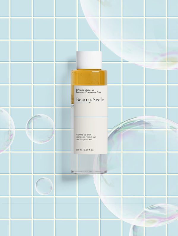 BEAUTYSEELE CALM SENSITIVE Bi-Phase Remover – parfümfreier Make-up-Entferner für Augen & Lippen, 100 ml