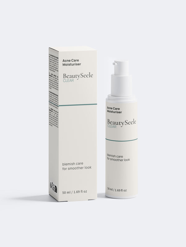 BEAUTYSEELE CLEAR Balance Moisturiser – leichte Feuchtigkeitscreme für unreine Haut, 50 ml