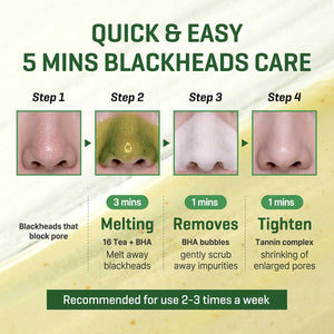 Some By Mi Bye Bye Blackhead 30 days Miracle Green Tea Tox Bubble Cleanser 120 ml
