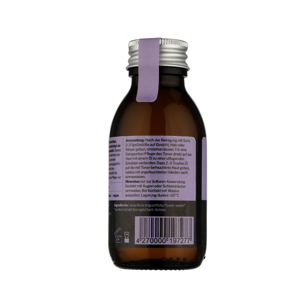 toner 001 —  Hydratisierung und Beruhigung für Haut + Haar nach der Reinigung