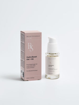 BEAUTYSEELE CALM CALM Hydra Boost Gel + HA mit Hyaluronsäure – leichte Feuchtigkeitspflege, 30 ml