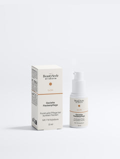 BEAUTYSEELE GLOW Gezielte Fleckenpflege – gezielte Abendpflege mit 1 % Kojisäure für dunkle Flecken, 15 ml
