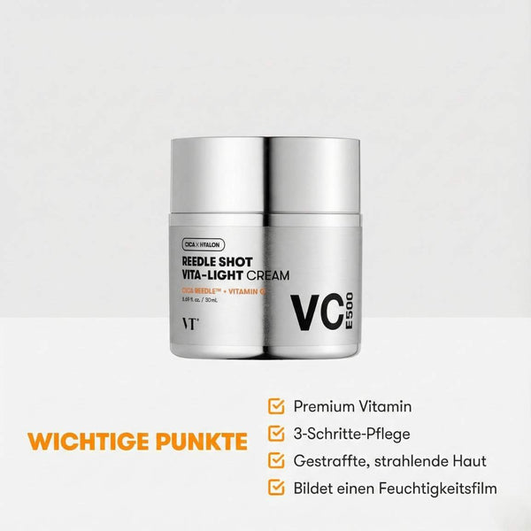 VT Cosmetics Reedle Shot Vita-Light Cream 50 ml