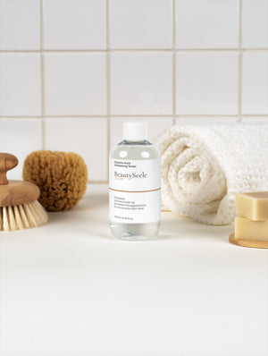 BEAUTYSEELE GLOW Glycolic Toner – 5% Glykolsäure Peeling-Toner für ein glatter wirkendes Hautbild, 200 ml