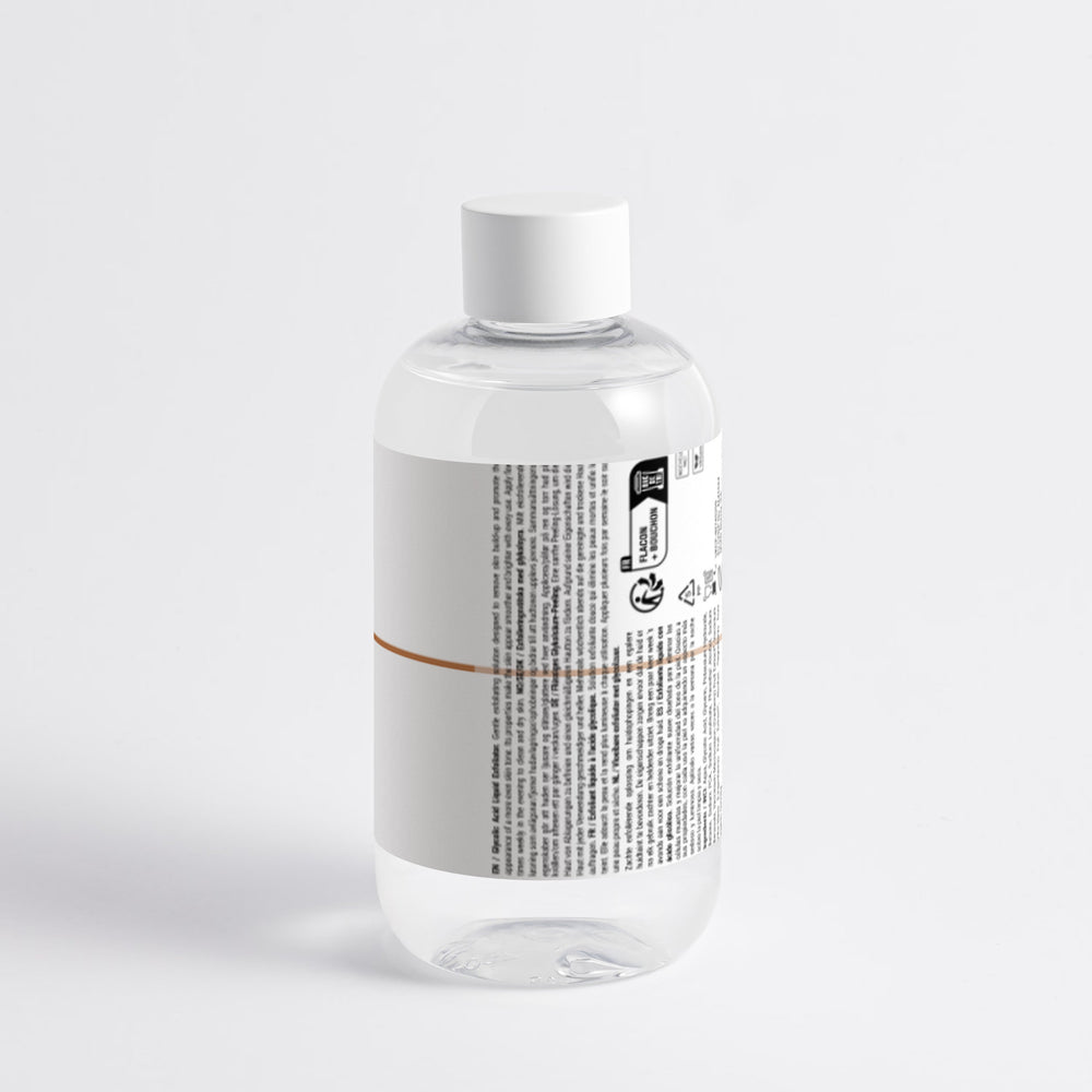 BEAUTYSEELE GLOW Glycolic Toner – flüssiger Peeling-Toner mit 5 % Glykolsäure für ein glatter wirkendes Hautbild, 250 ml