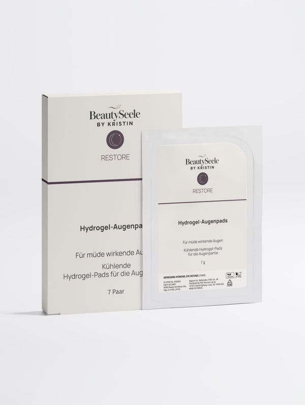 RESTORE Hydrogel-Augenpads – Hydrogel-Augenpads für die Augenpartie | BeautySeele by Kristin